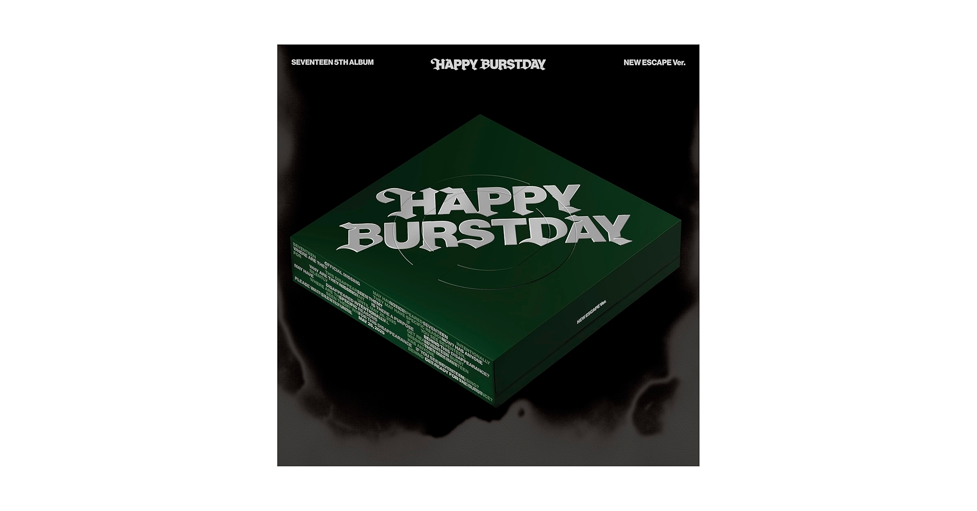 SEVENTEEN - SEVENTEEN 5th Album 'HAPPY BURSTDAY'[NEW ESCAPE Ver